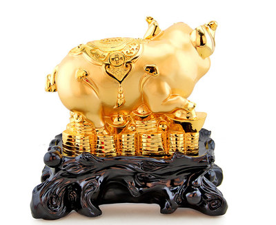 金豬擺件 招財(cái)納福的工藝品佳選